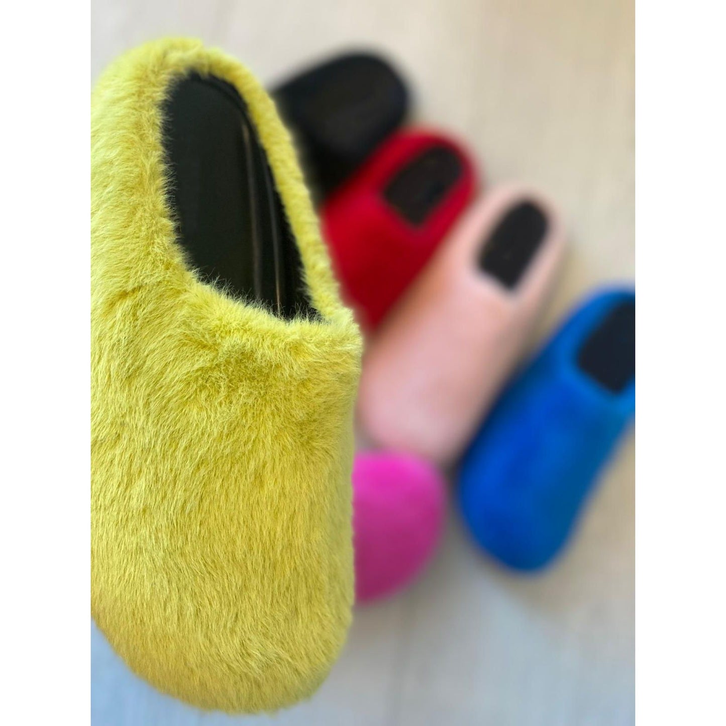 Viral Mindful Faux Fur Mule