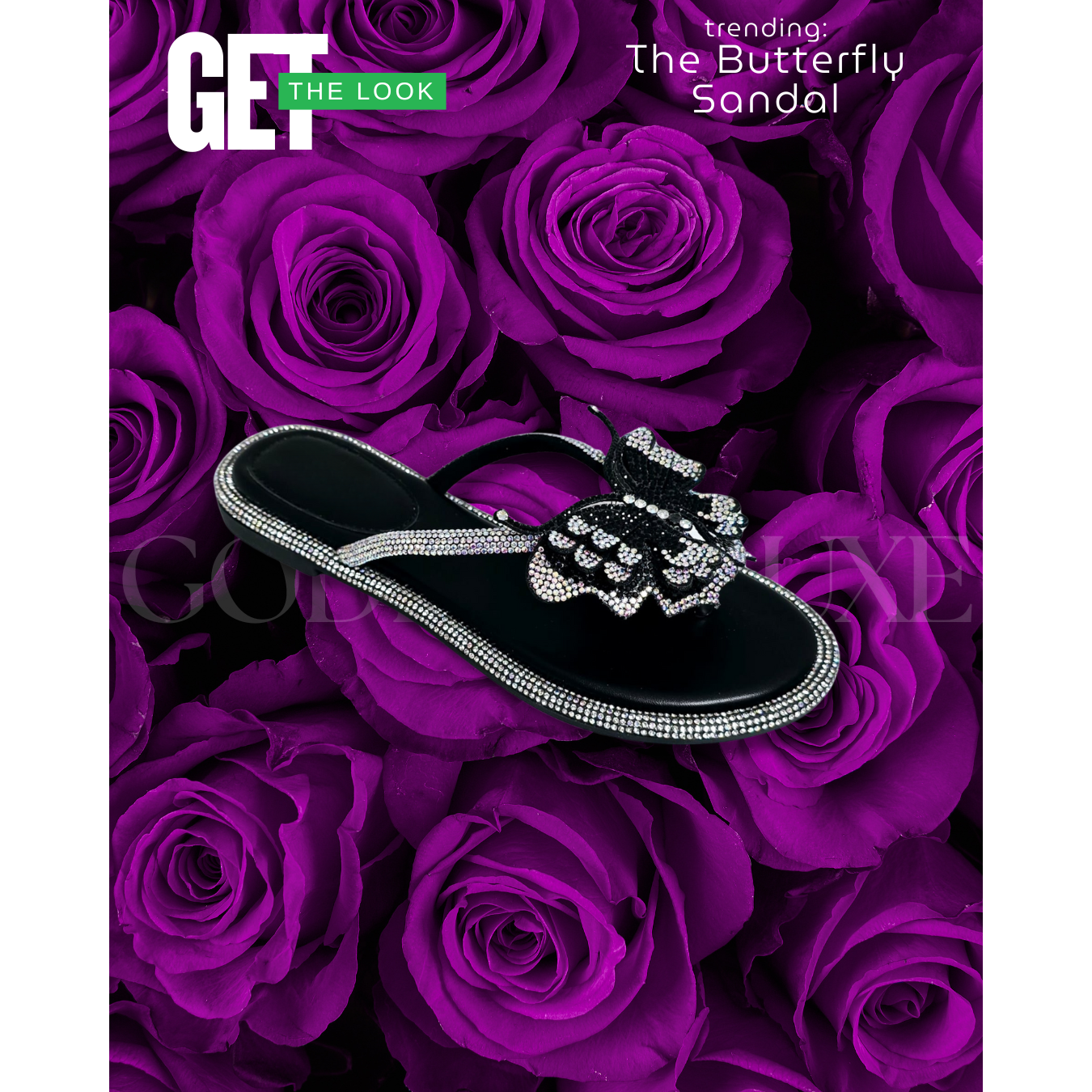 09 Stormy Butterfly Jeweled Sandal