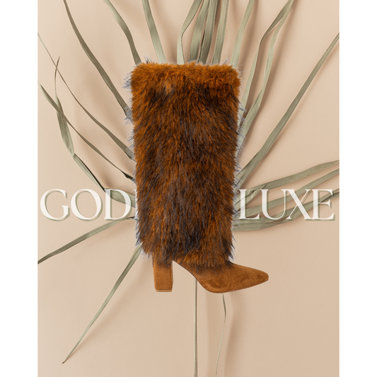 00002 Wendy Tan Fur Boot