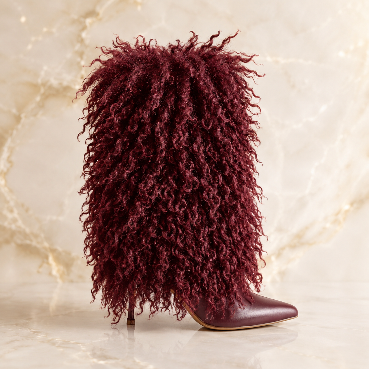 Winter Short Faux Fur Bootie