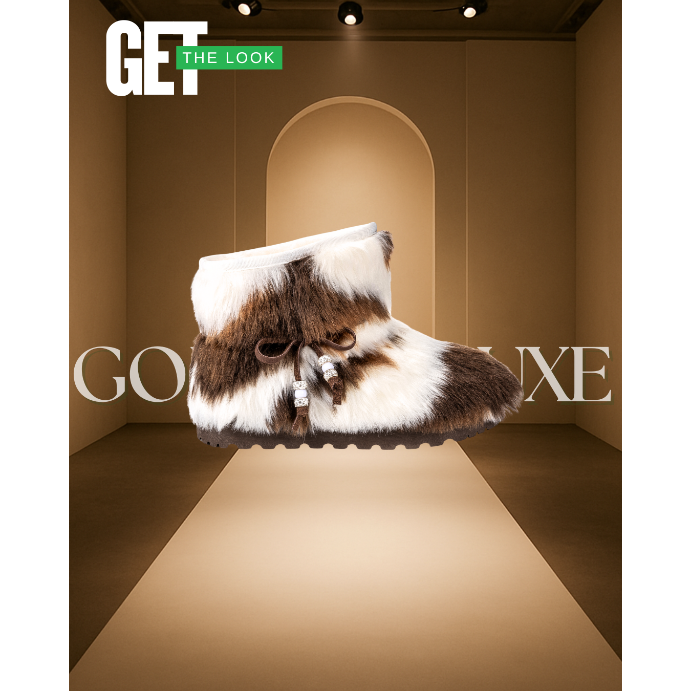 Starlight Faux Fur Bootie