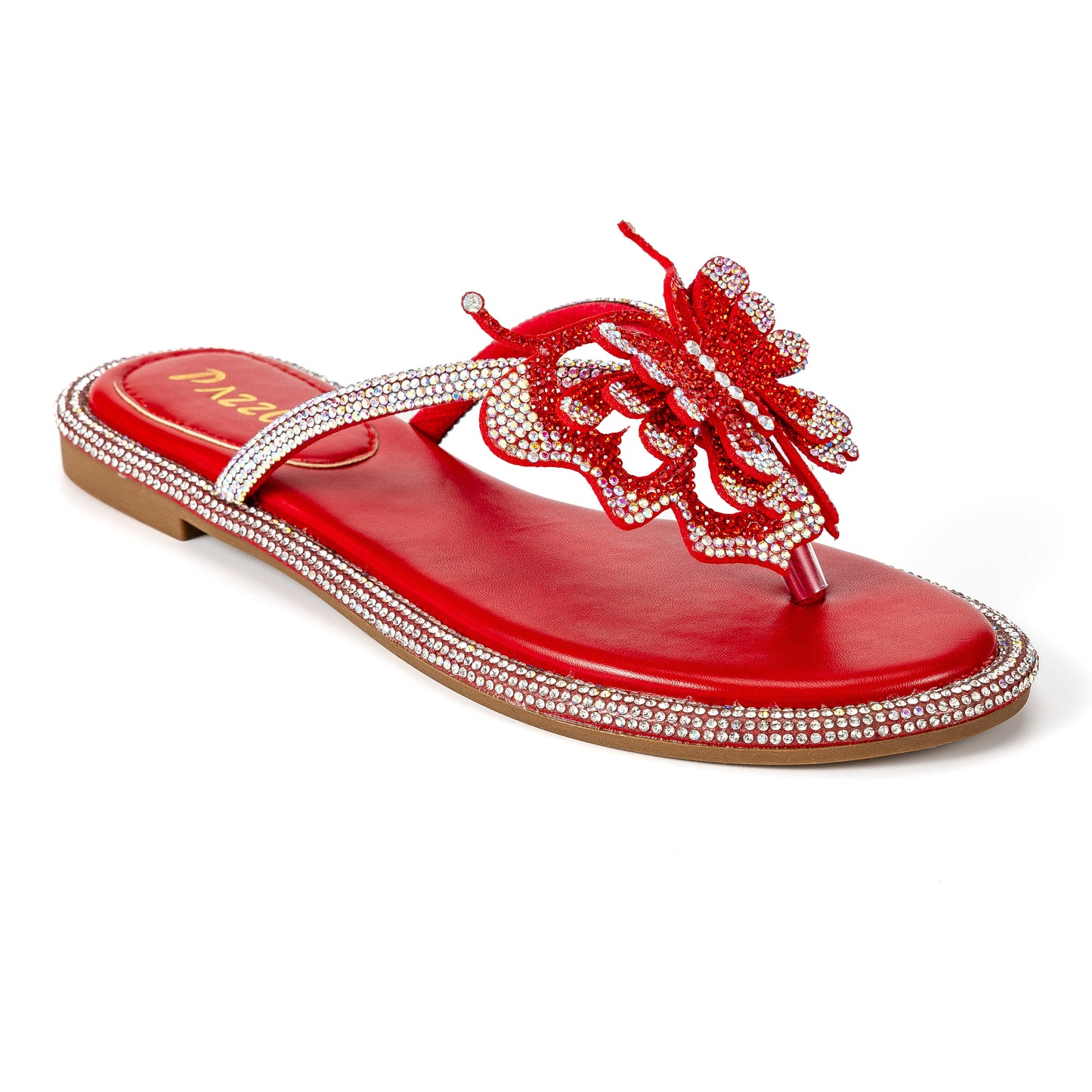 09 Stormy Butterfly Jeweled Sandal