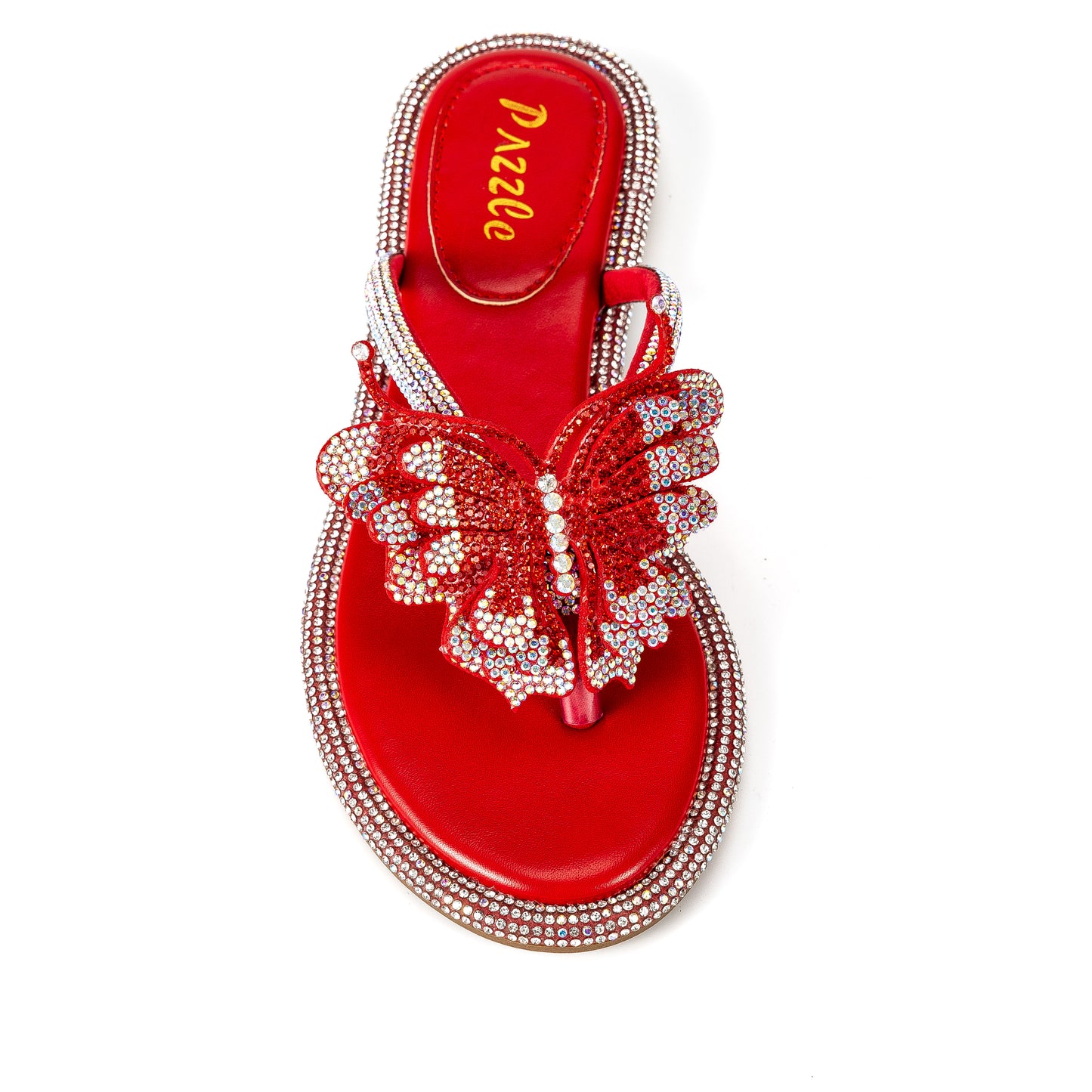 09 Stormy Butterfly Jeweled Sandal