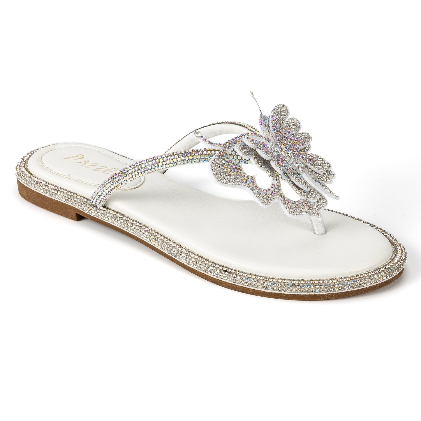 09 Stormy Butterfly Jeweled Sandal