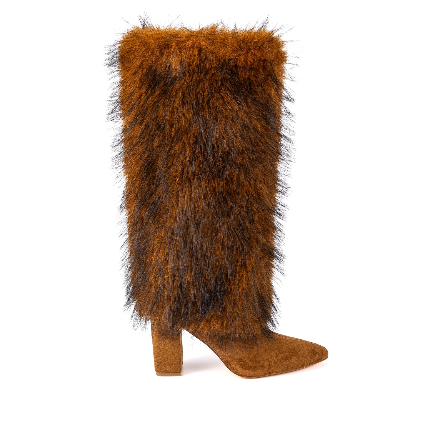 00002 Wendy Tan Fur Boot
