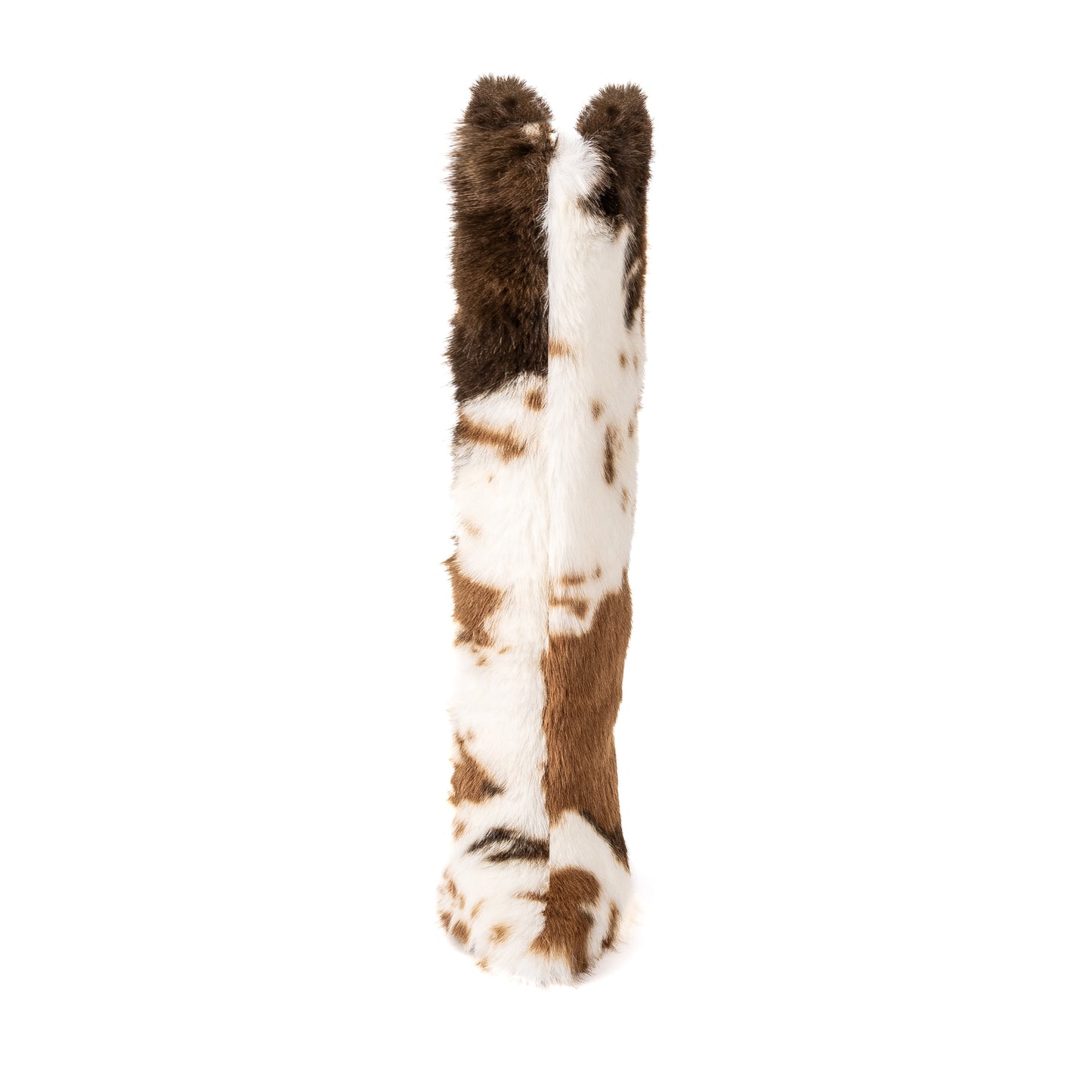 Ava Faux Fur Cow Print Boot