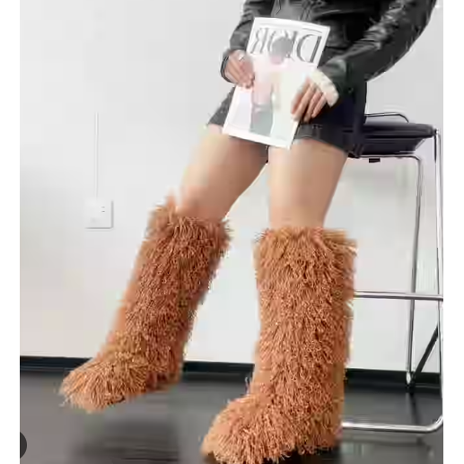0001 Winter Luxe Fur Boot