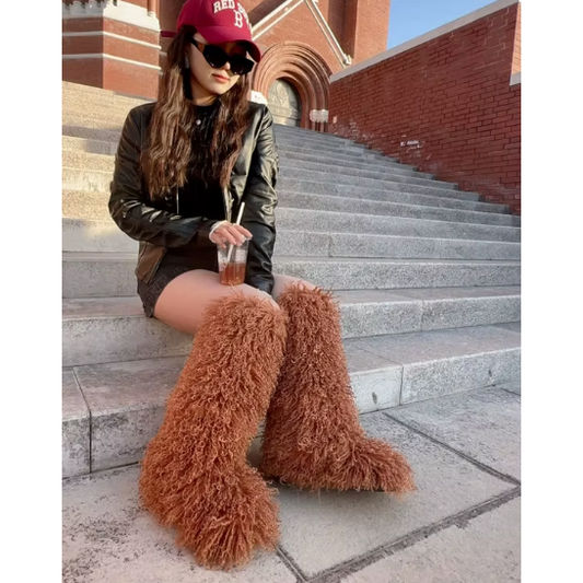 0001 Winter Luxe Fur Boot