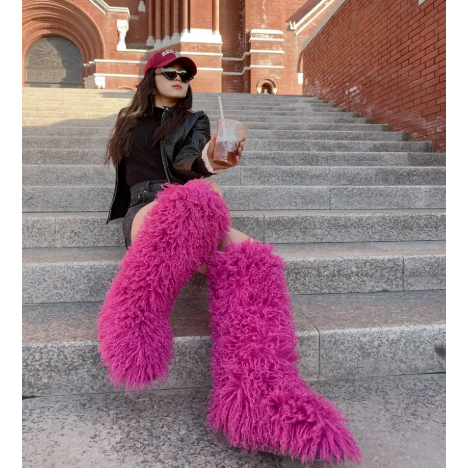 0001 Winter Luxe Fur Boot