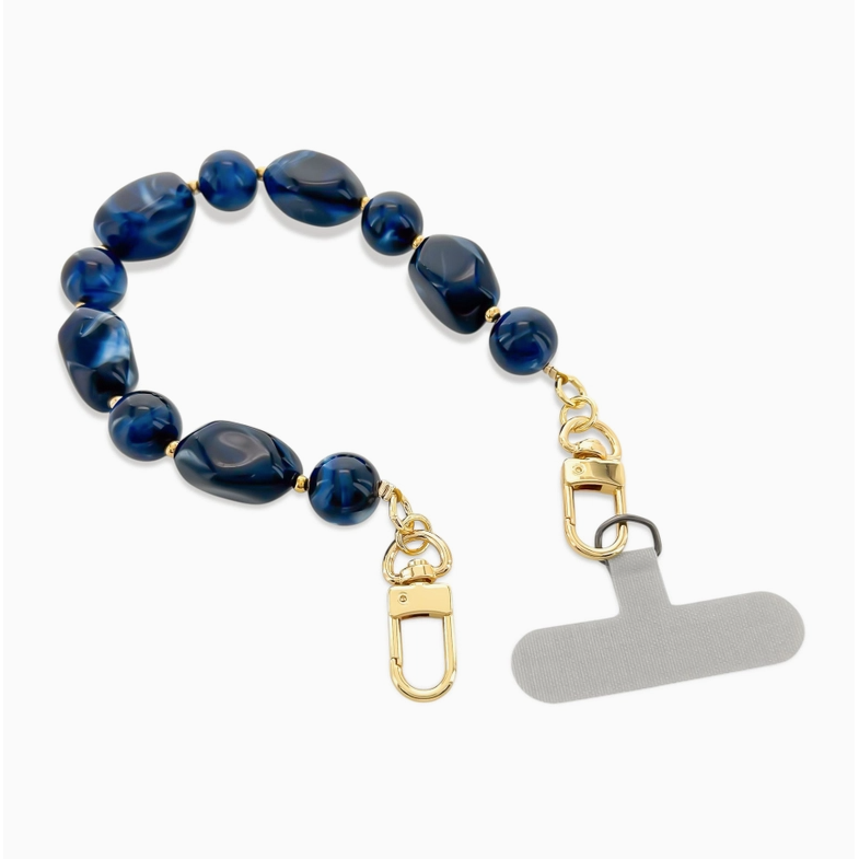 Beaded Stone Wristlet