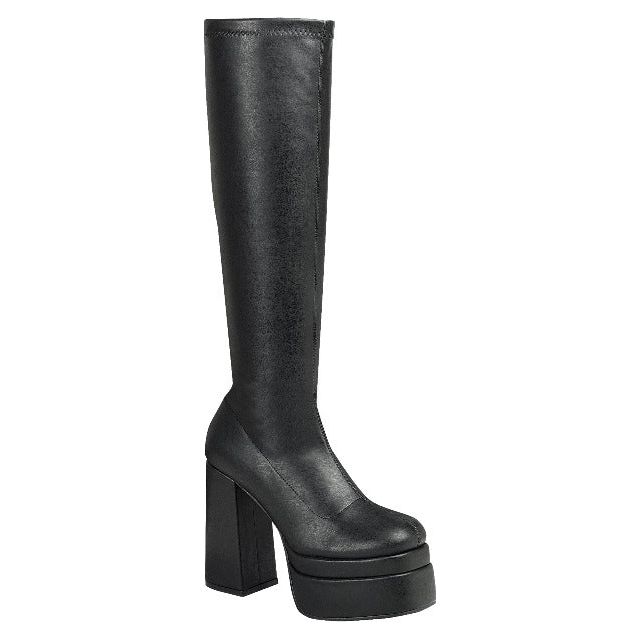 CARDI Double Platform Knee High Boot