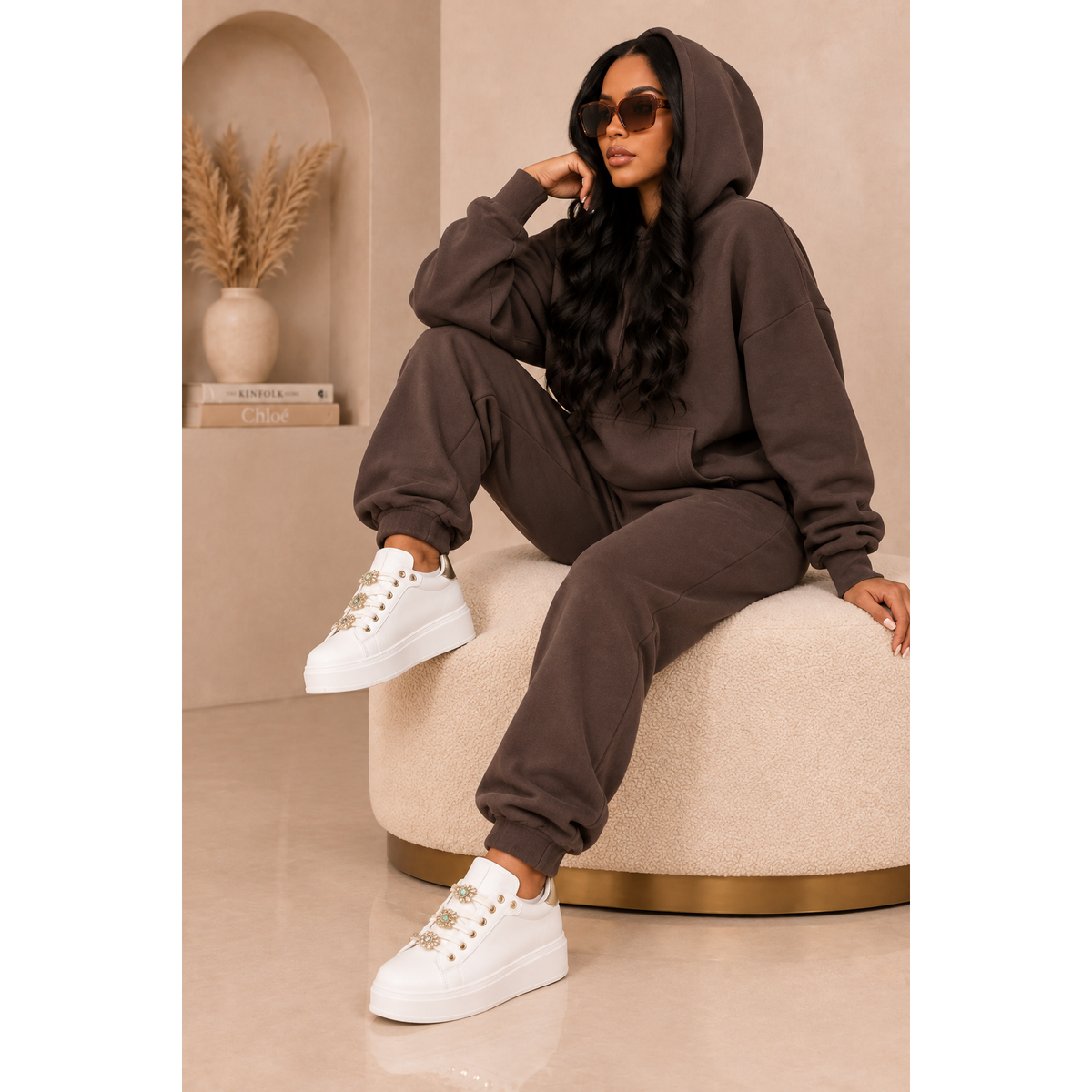 CHARMED Winter White Sneaker