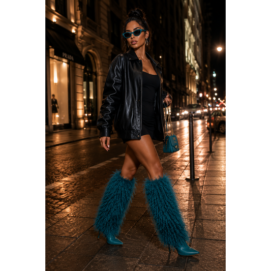 Demure Diamante Boot