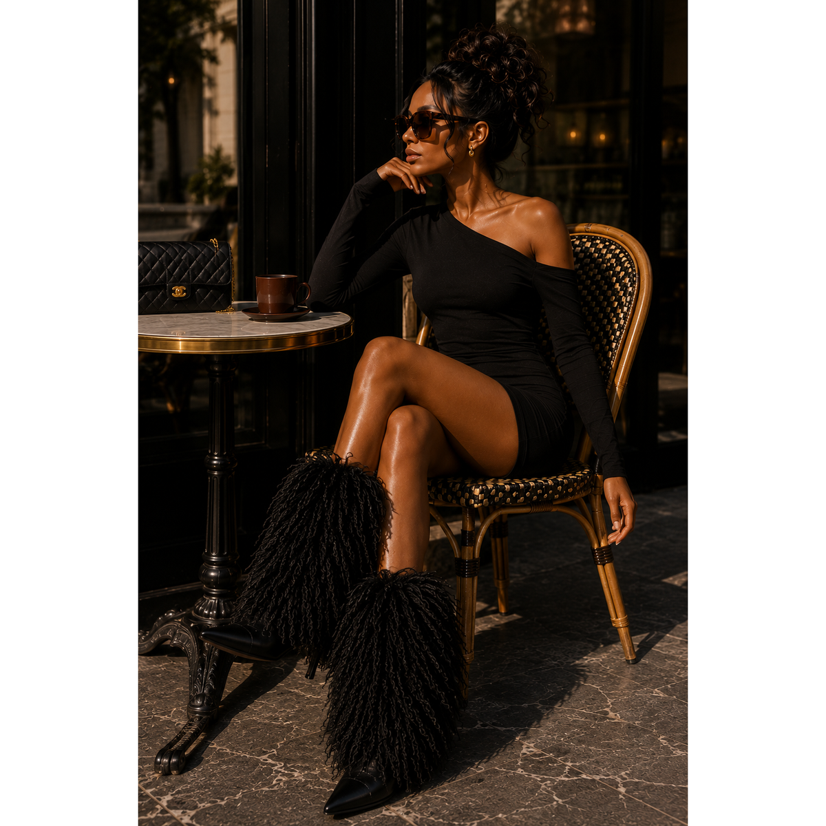 Winter Short Faux Fur Bootie